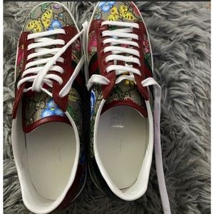 New Gucci gg supreme flora ace sneakers